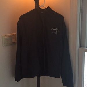 Puffy windbreaker/ rain jacket